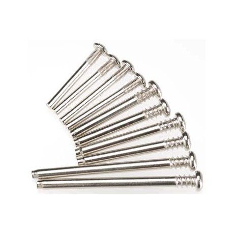 Suspension screw pin set, steel (hex drive) (req part 2640)