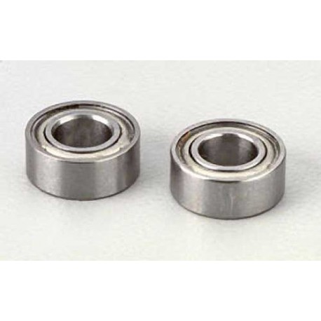 Ball bearings, blue rubber sealed (4x7x2.5mm) (2)