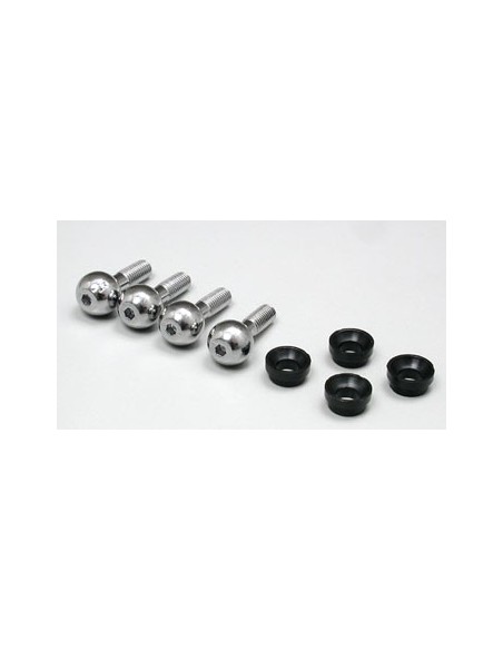 Pivot balls (4) pivot ball cap bushings (4)