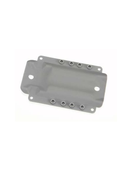 Skidplate, transmission, nylon (grey) for long wheelbase