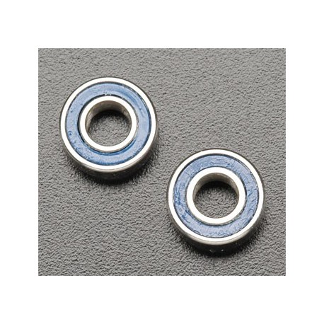 Ball bearings, blue rubber sealed (5x11x4mm) (2)