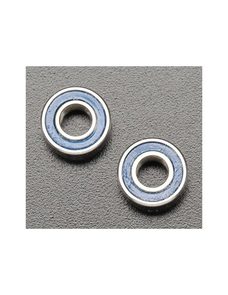 Ball bearings, blue rubber sealed (5x11x4mm) (2)