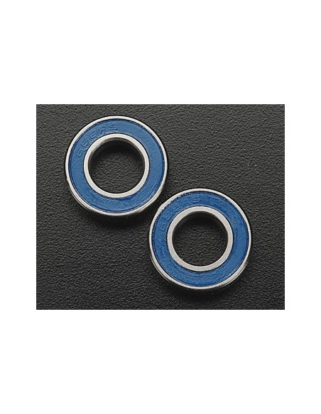 Ball bearings, blue rubber sealed (8x16x5mm) (2)