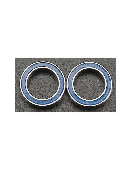 Ball bearings, blue rubber sealed (10x15x4mm) (2)