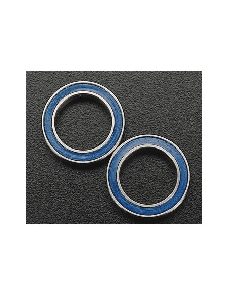 Ball bearings, blue rubber sealed (12x18x4mm) (2)