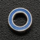 Ball bearings, blue rubber sealed (4x7x2.5mm) (2)