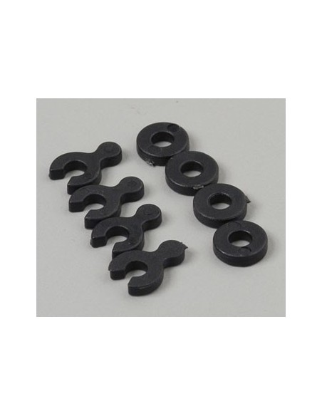 Caster spacers (4) shims (4)