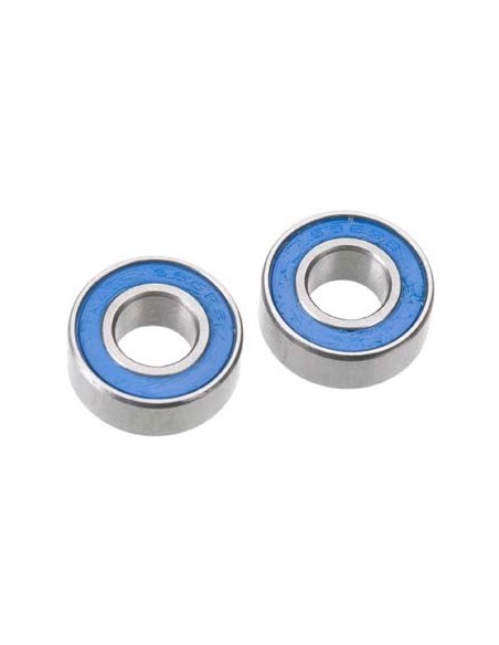 Ball bearings, blue rubber sealed (6x13x5mm) (2)