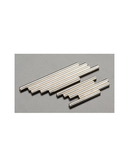 Suspension pin set, complete (hardened steel, front rear)