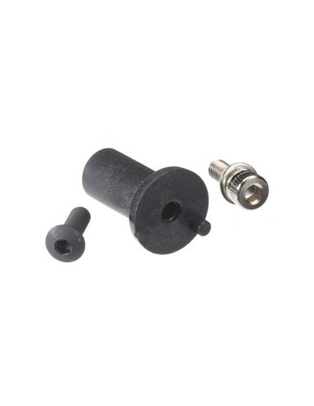 Motor mount hinge post 4x12mm BCS 4x10mmw/ split & flat