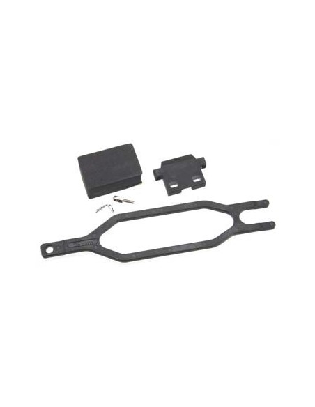 Hold down, battery hold down retainer battery post foam