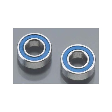 Ball bearings, blue rubber sealed (4x8x3mm) (2)