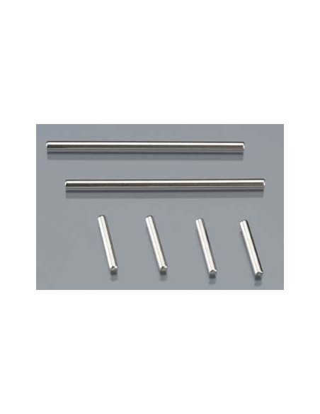 Suspension pin set (front-rear), 2x46mm (2), 2x14mm (4)