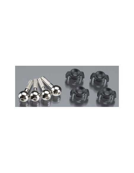 Pivot balls (4) pivot ball caps (4)