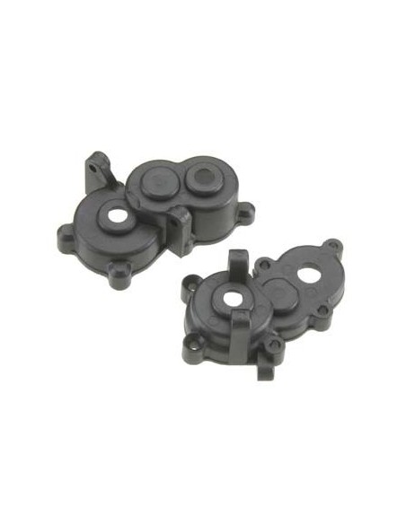 Gearbox halves, front rear