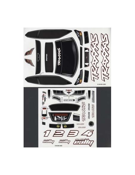 Decal Sheet, 1/16 Rally