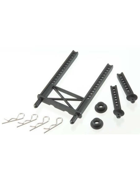 Body mount, rear body mount posts, front (2)body washer