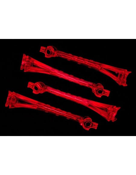 LED lens, red (4)
